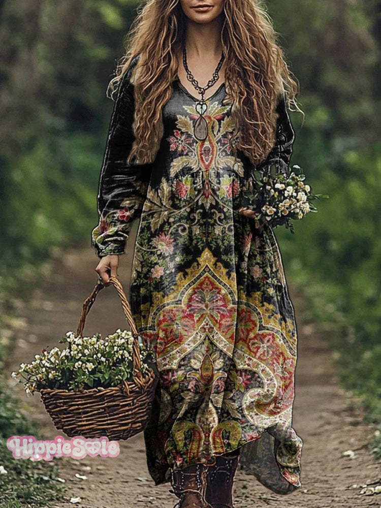 Vestido vintage clásico