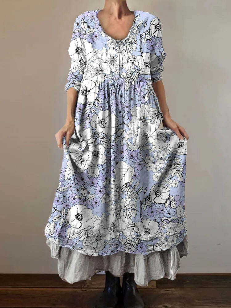 Vestido vintage clásico