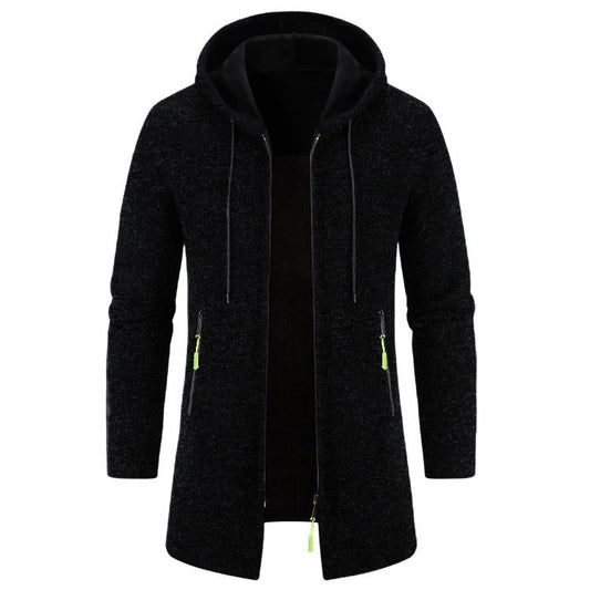 Men's Vintage Knitted Fleece Cardigan Jacket elevenforest