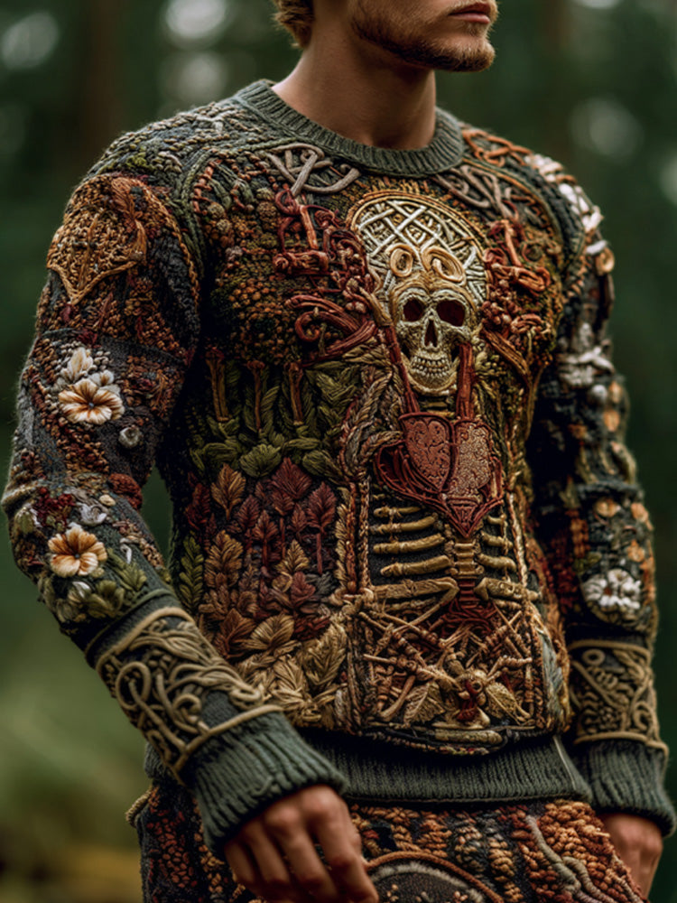 Suéter de estilo vintage atemporal