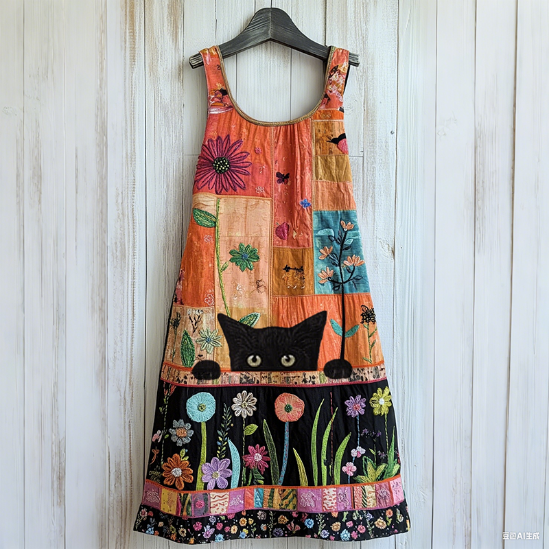 Vestido de inspiración vintage