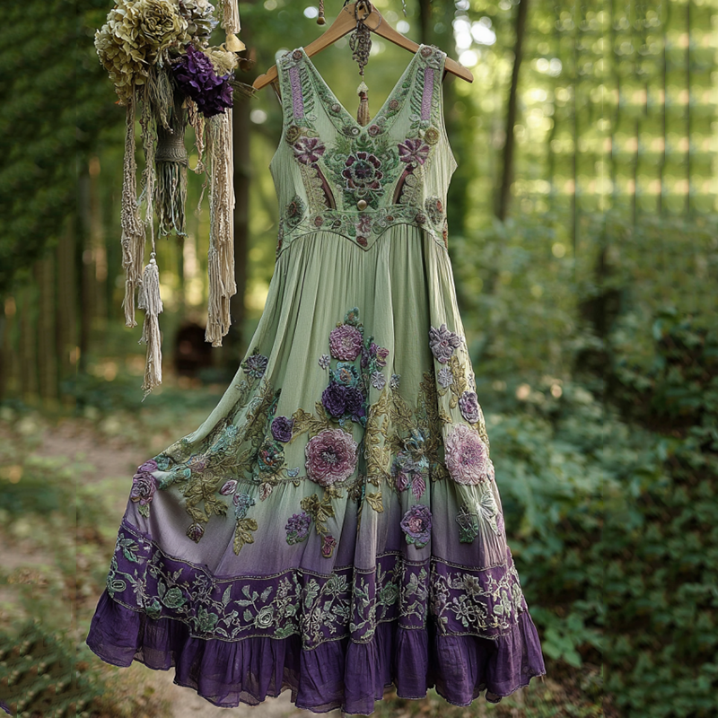 Vestido bellamente confeccionado