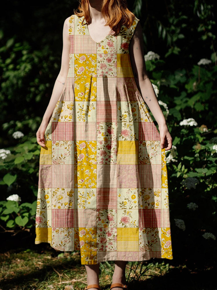 Vestido de estilo vintage atemporal