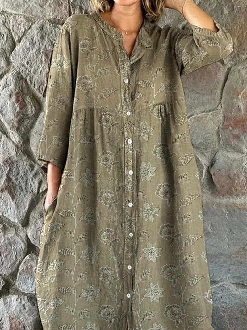 Vestido de inspiración vintage