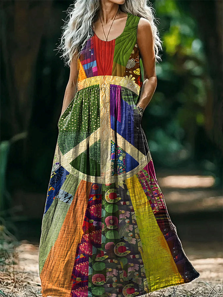 Vestido de inspiración vintage