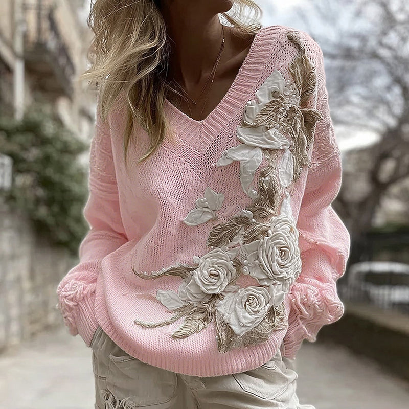Suéter de estilo vintage atemporal