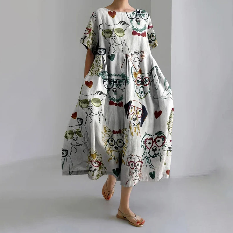 Vestido vintage clásico