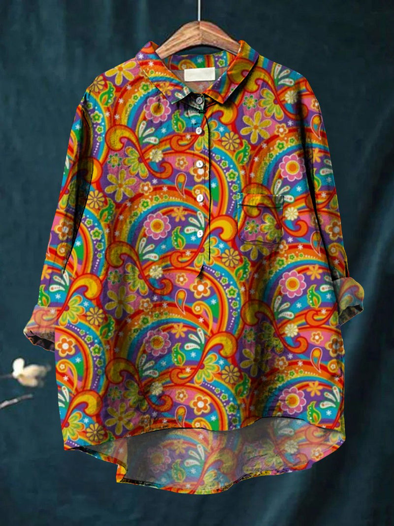 Camisa de inspiración vintage