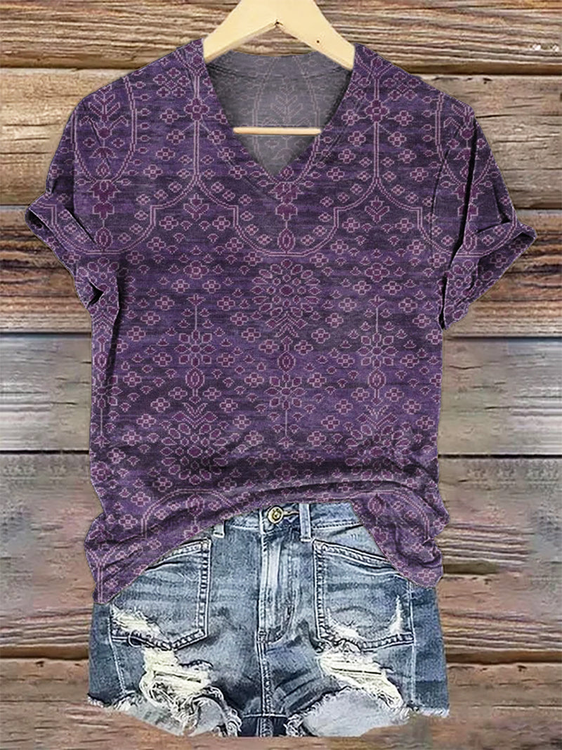 Camiseta de inspiración vintage