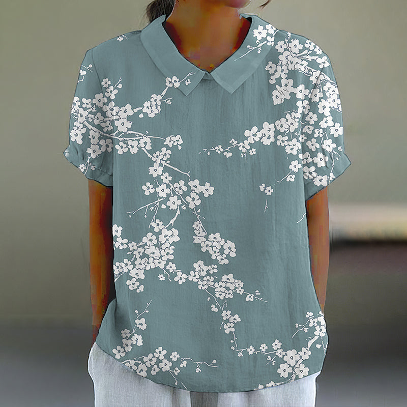 Camisa de estilo vintage atemporal