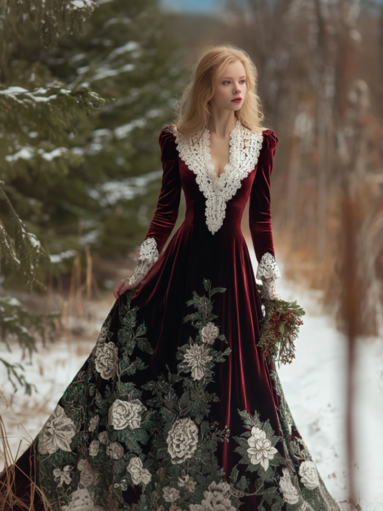 Vestido bellamente confeccionado