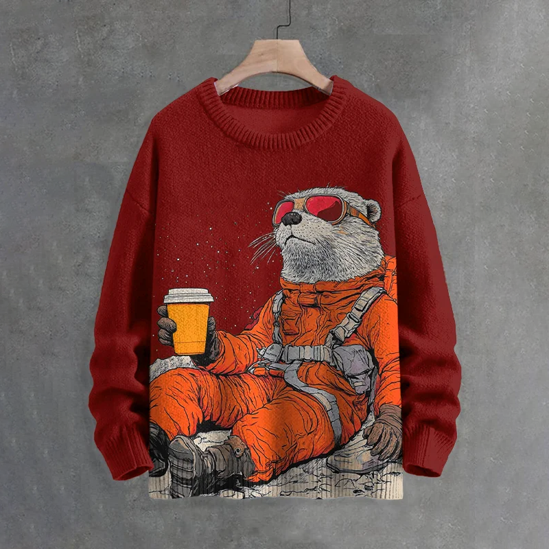 Suéter de diseño clásico