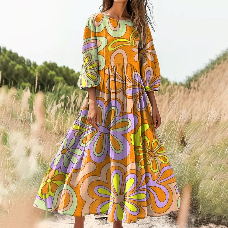 Vestido de estilo vintage atemporal
