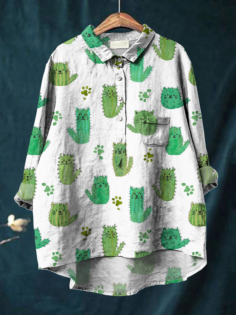 Camisa de inspiración vintage