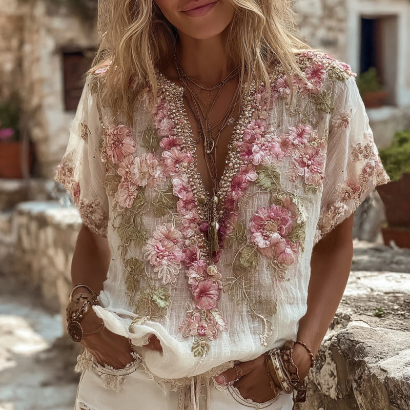 Camisa de inspiración vintage