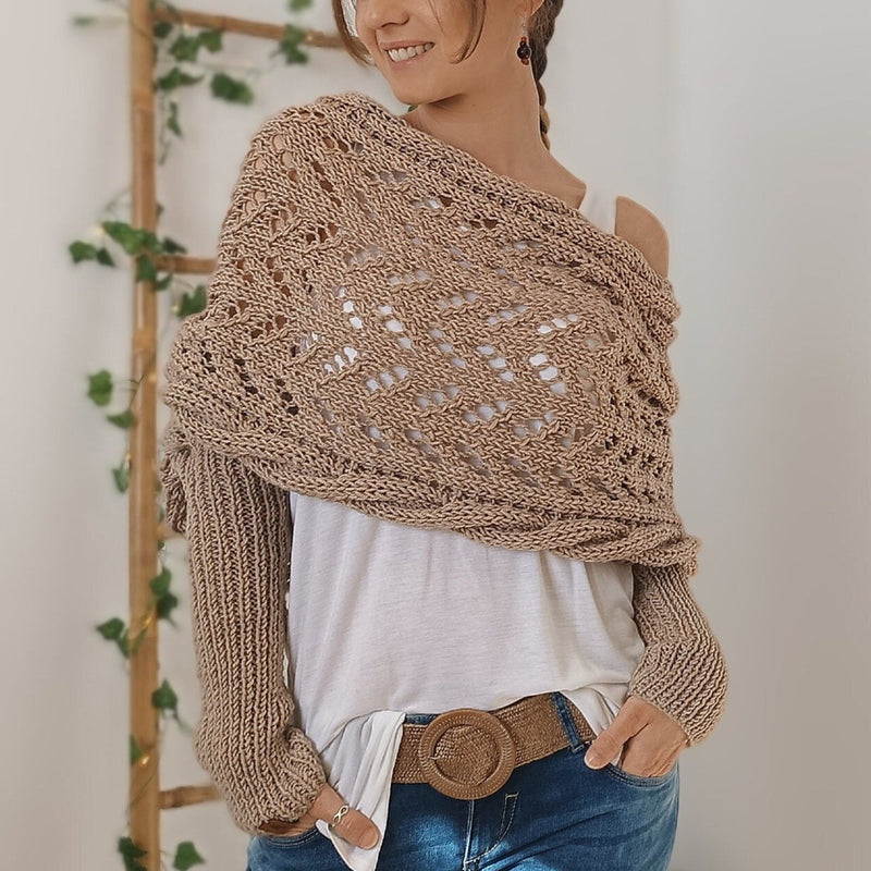 KL | Elegante jersey de punto con detalle calado