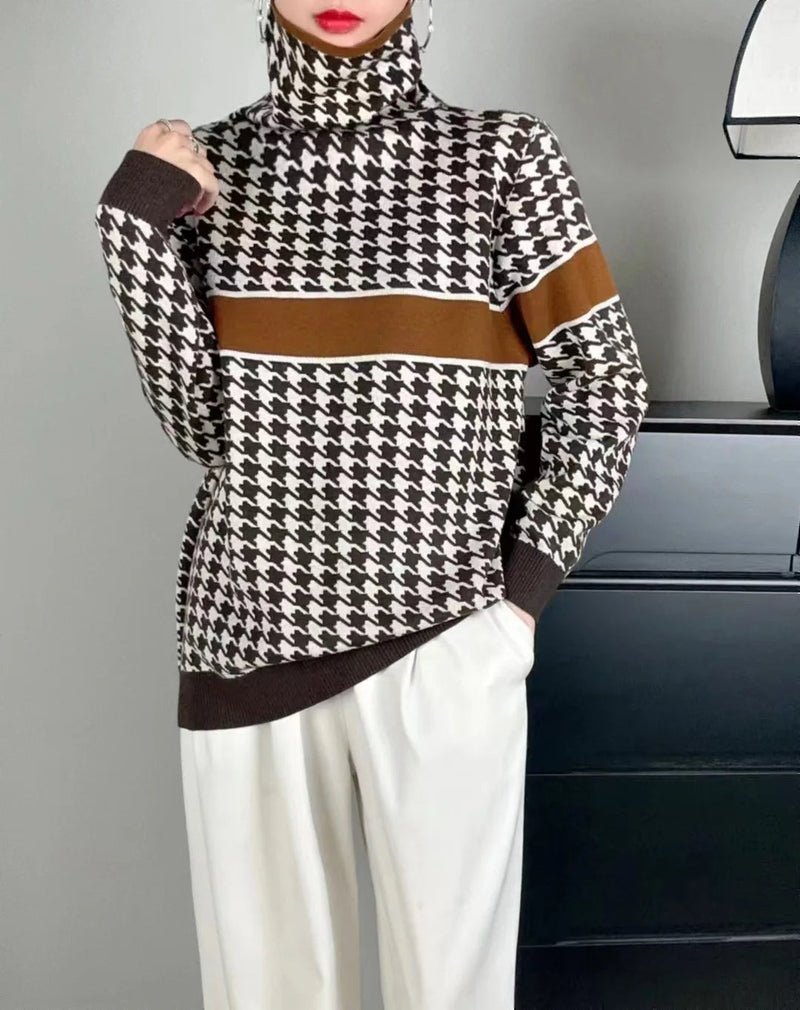 Suéter de estilo vintage atemporal