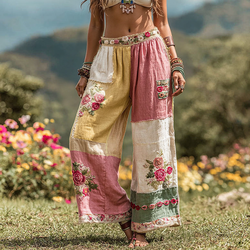 Pantalones de inspiración vintage