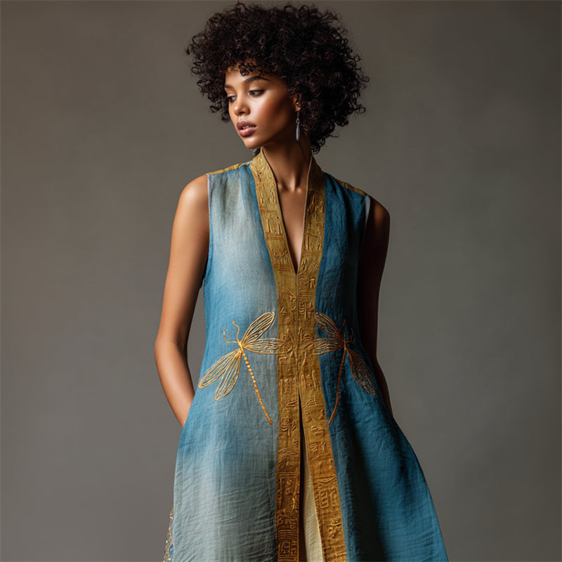 Vestido de estilo vintage atemporal