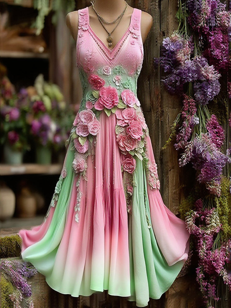 Vestido de estilo vintage atemporal