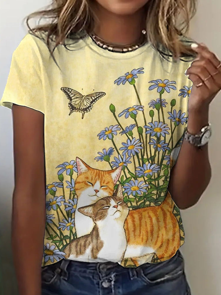 Camiseta de diseño cuidado
