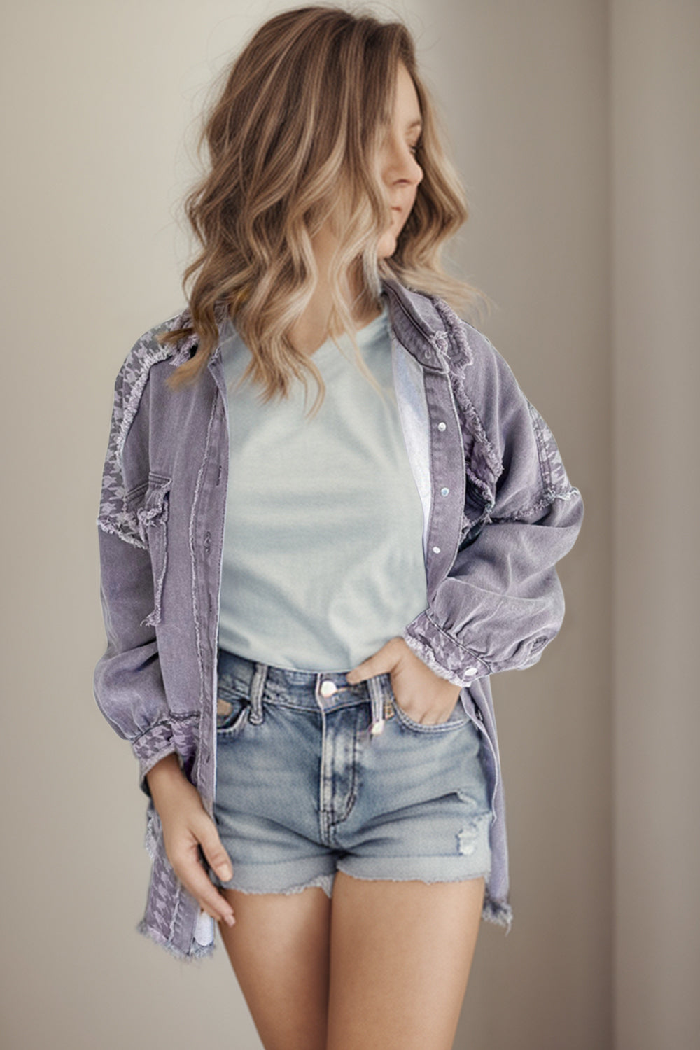 Chaqueta bellamente confeccionado