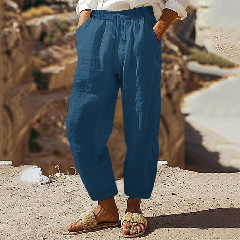 Pantalones de diseño cuidado