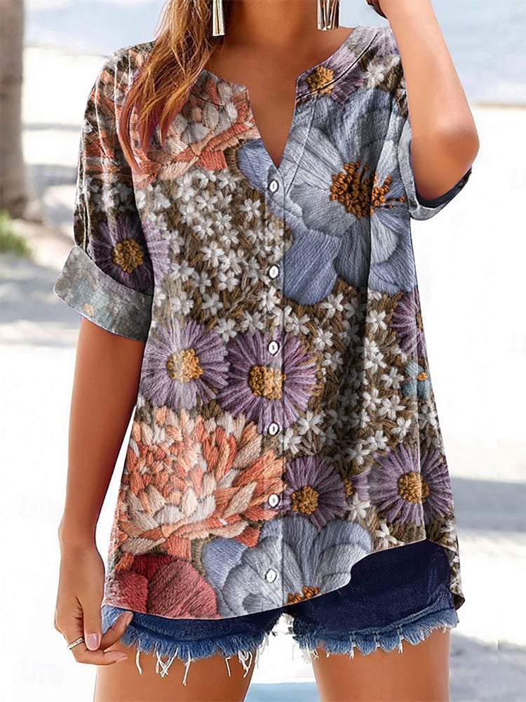 Camisa bellamente confeccionado