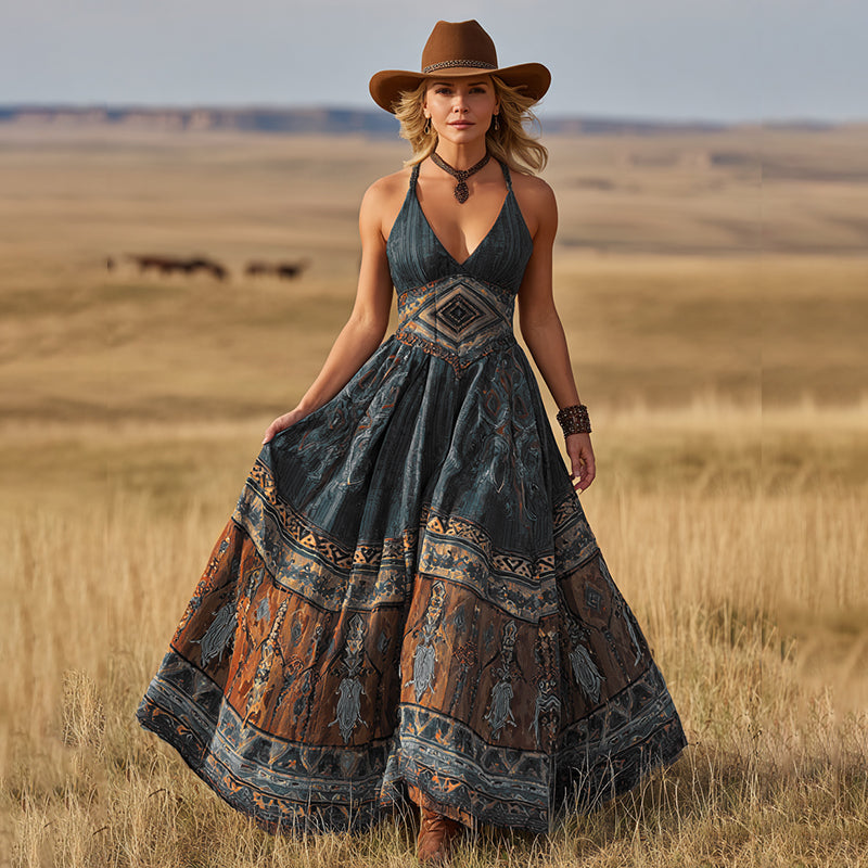 Vestido de estilo vintage atemporal