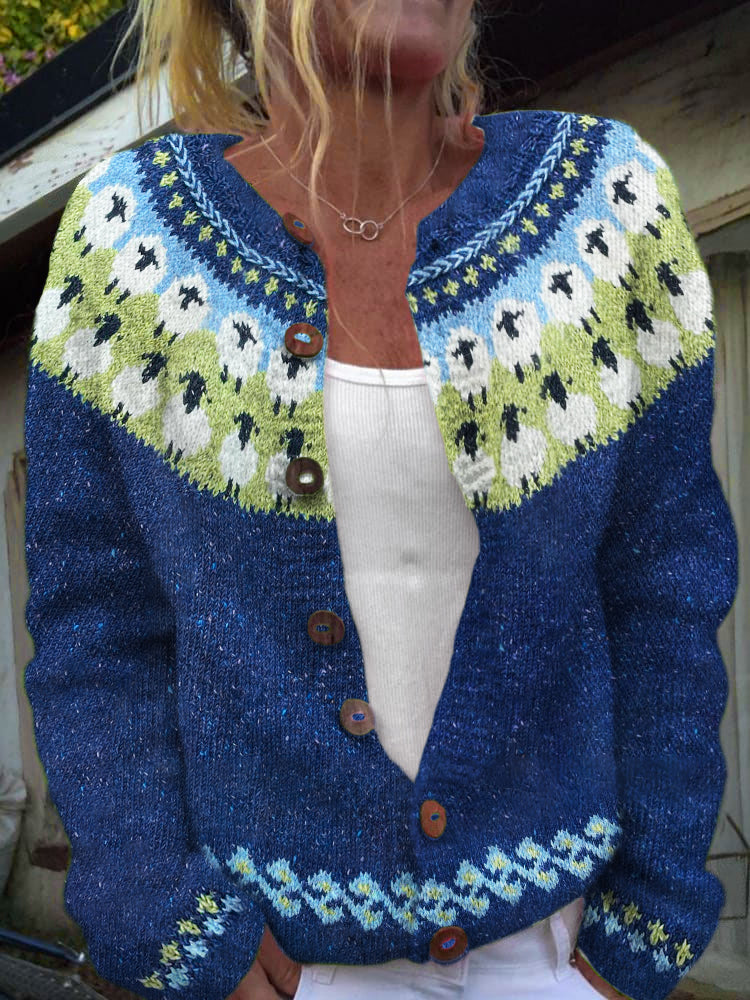 Cárdigan de estilo vintage atemporal