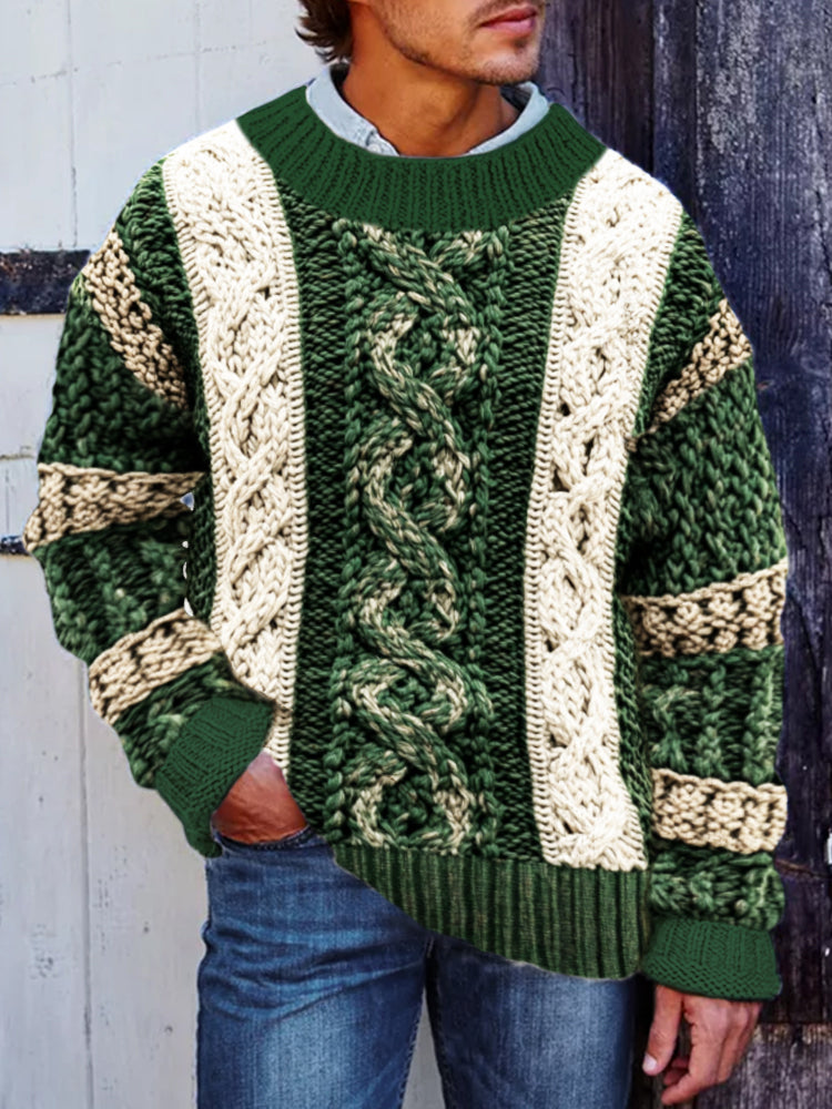 Suéter de estilo vintage atemporal