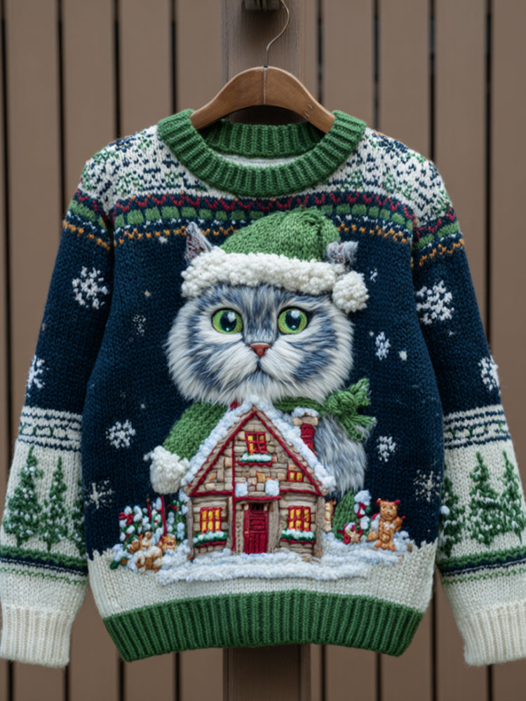 Suéter de estilo vintage atemporal