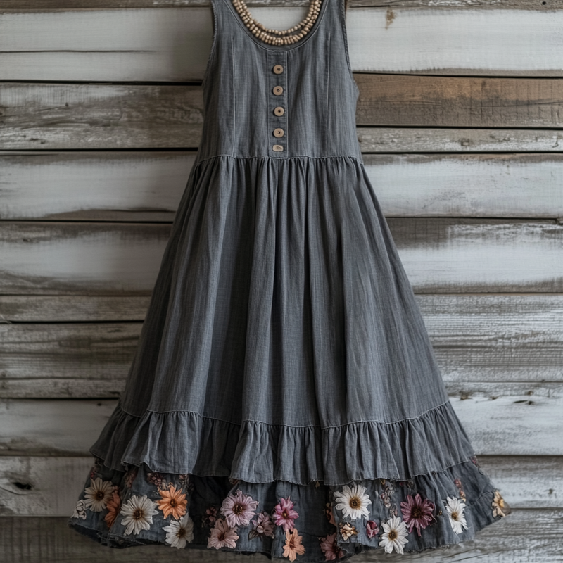 Vestido de estilo vintage atemporal