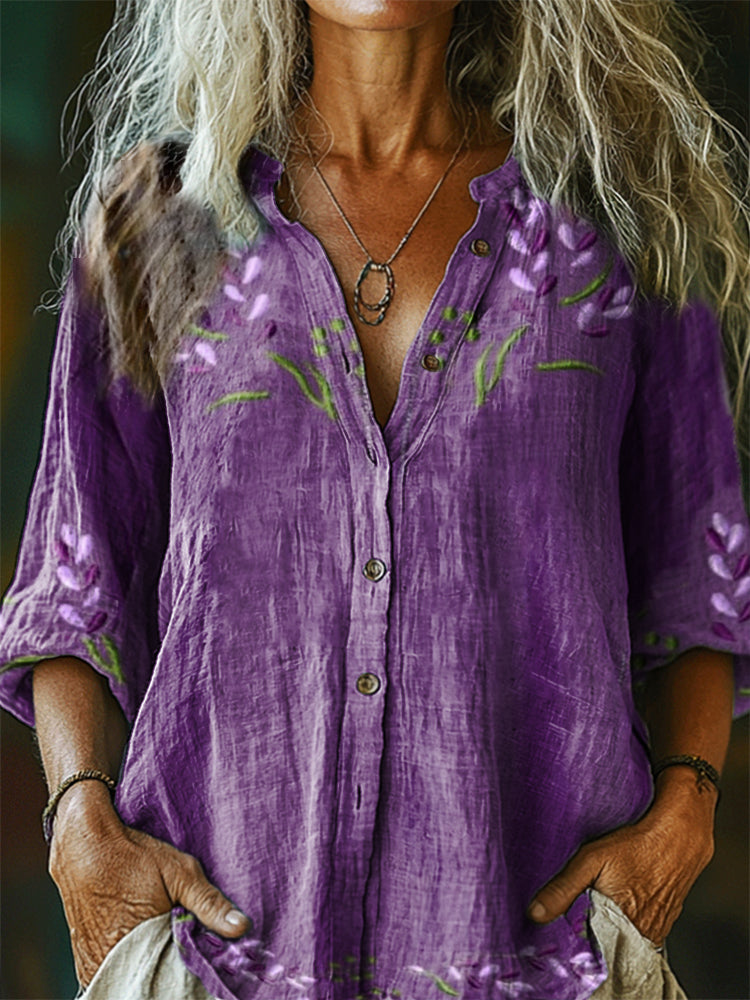 Camisa bellamente confeccionado