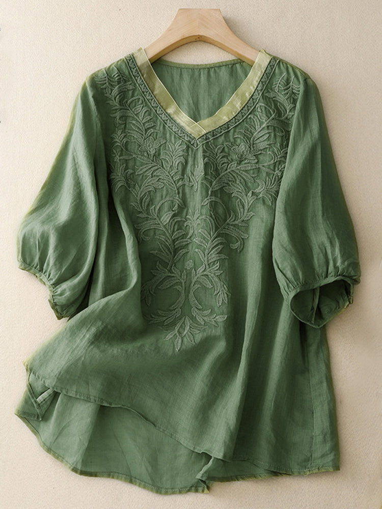 Camisa de estilo vintage atemporal