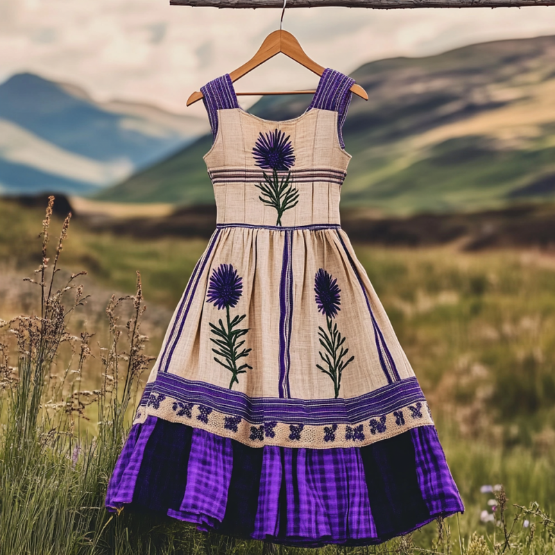 Vestido de diseño cuidado