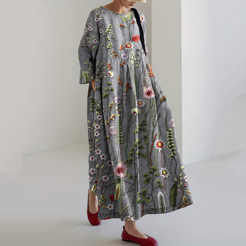 Vestido de estilo vintage atemporal