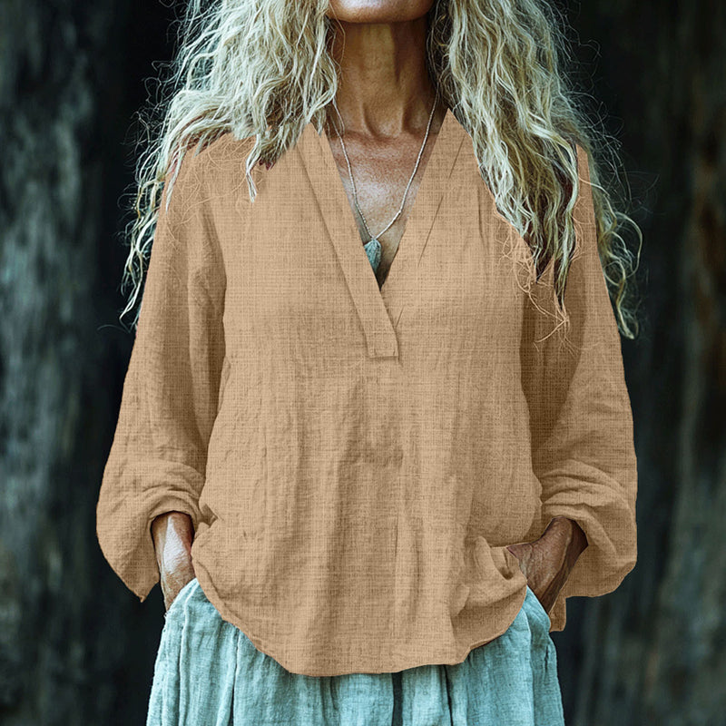 Camisa de estilo vintage atemporal