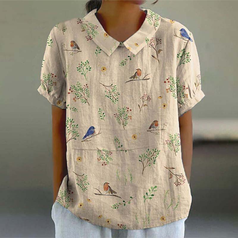 Camisa de inspiración vintage