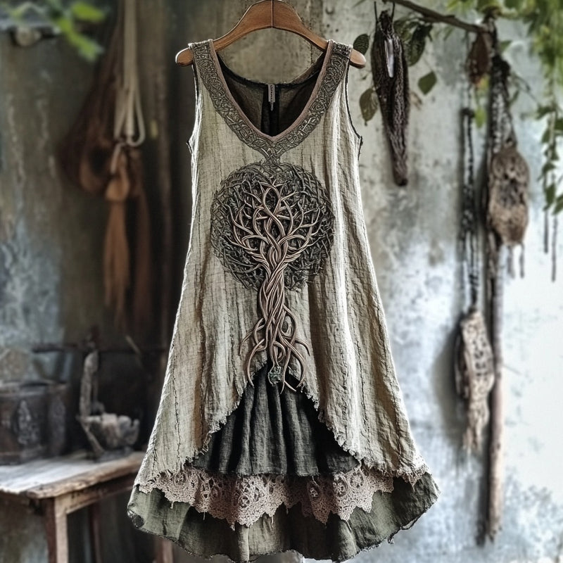 Vestido vintage clásico