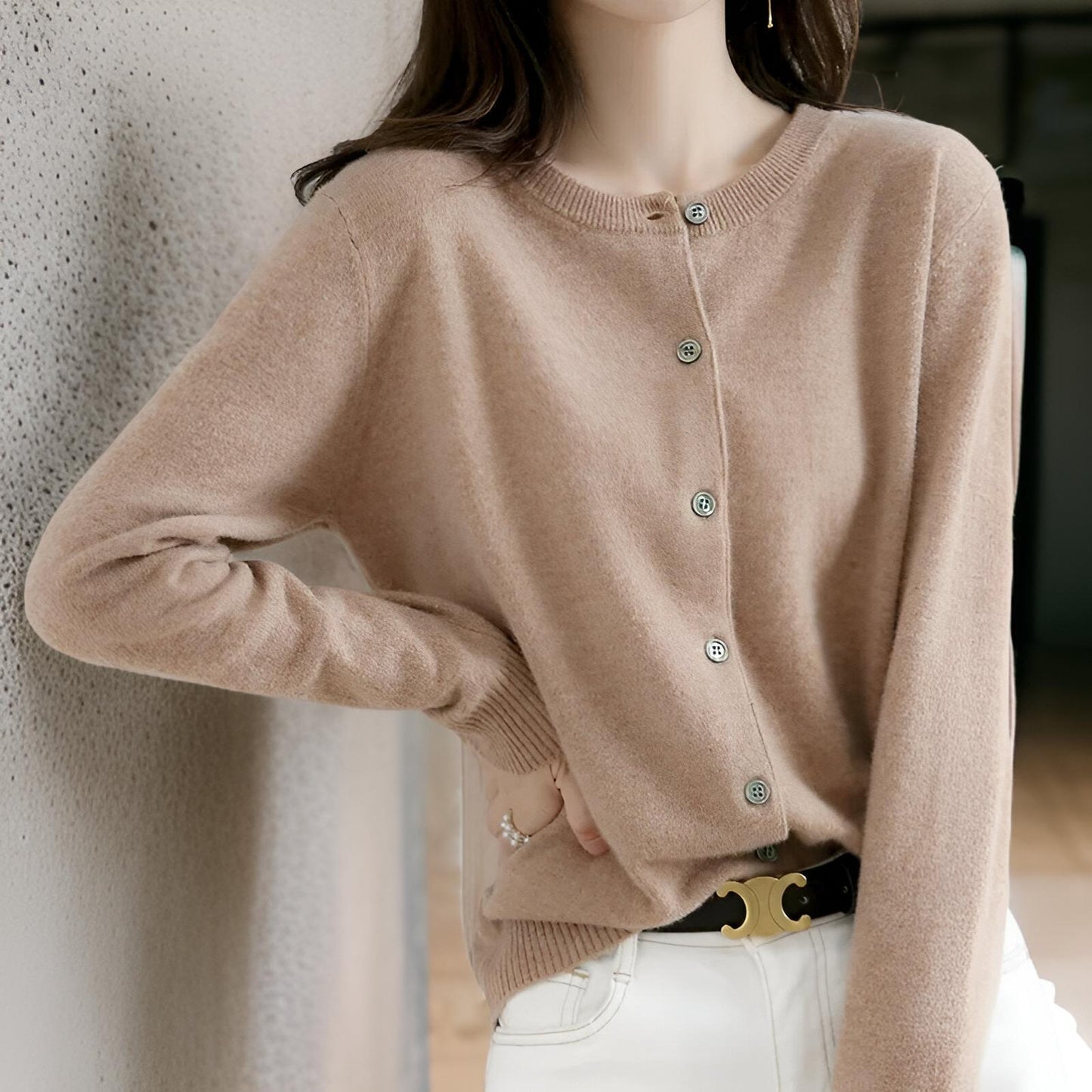 Suéter de estilo vintage atemporal