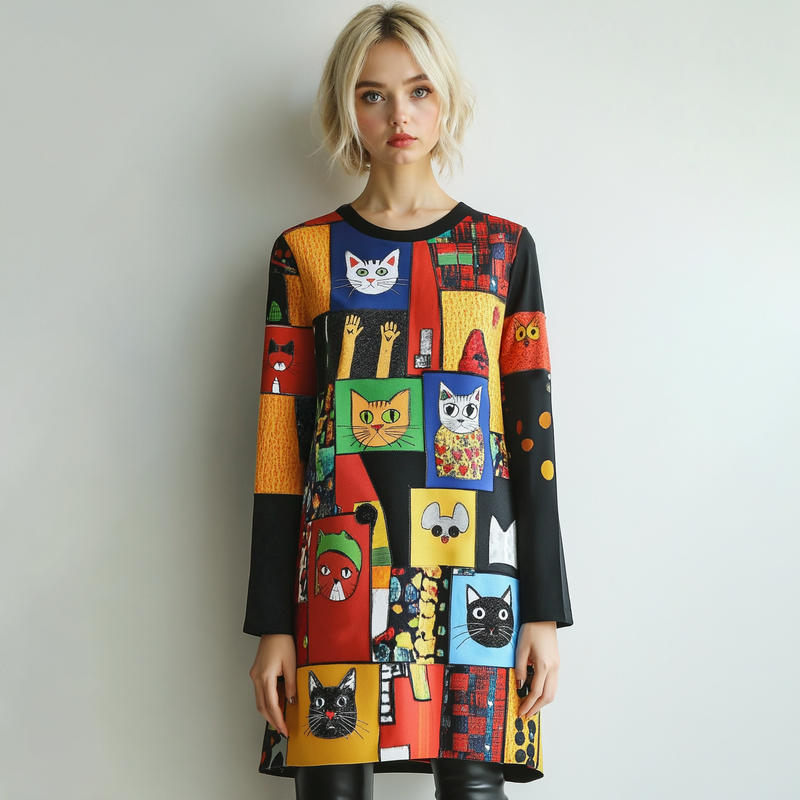 Vestido de diseño clásico