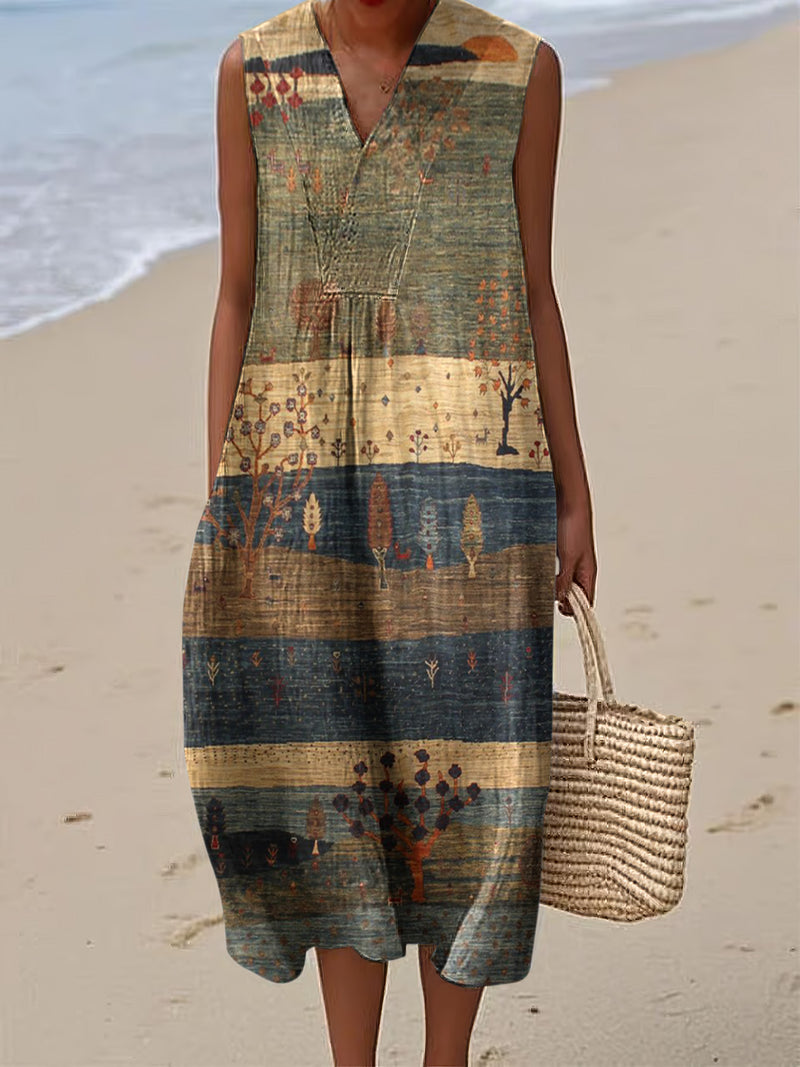Vestido vintage clásico