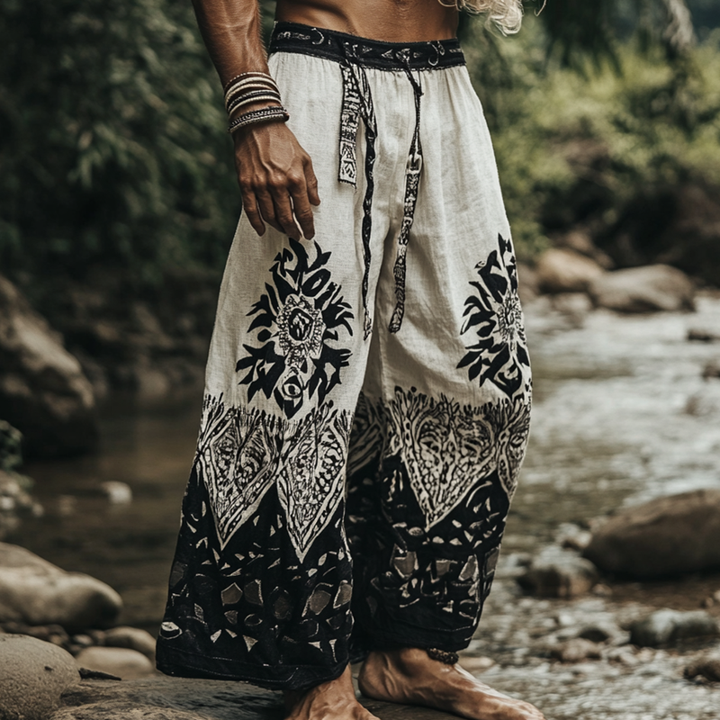 Pantalones de diseño cuidado