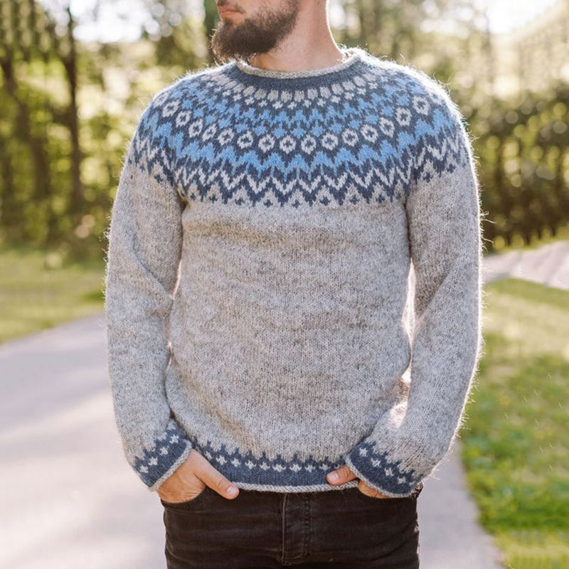 Suéter de diseño clásico