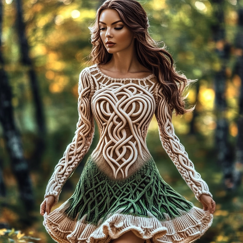Vestido de inspiración vintage