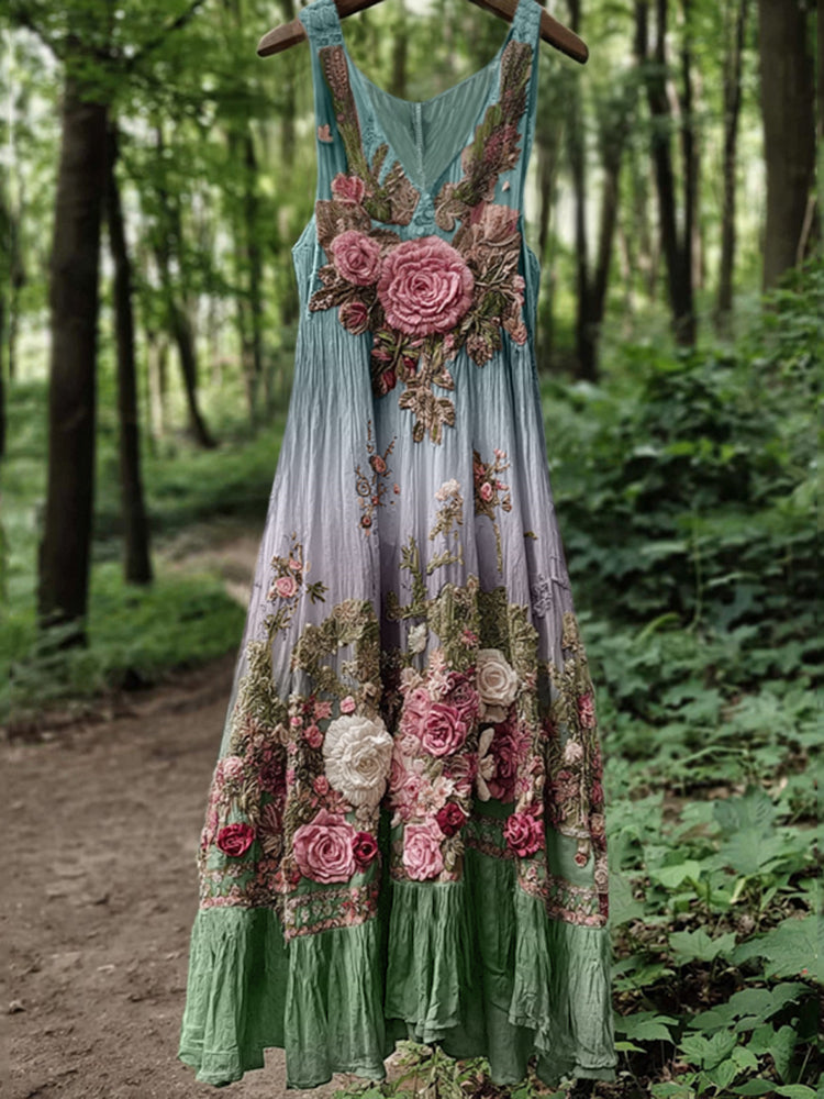 Vestido de estilo vintage atemporal