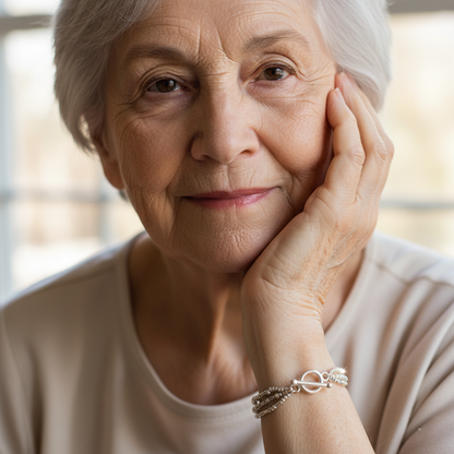 Perla Pulsera hermoso con estilo único