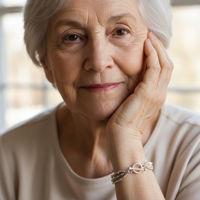 Perla Pulsera hermoso con estilo único