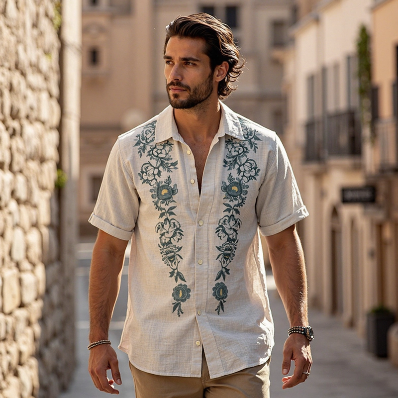 Camisa vintage clásico